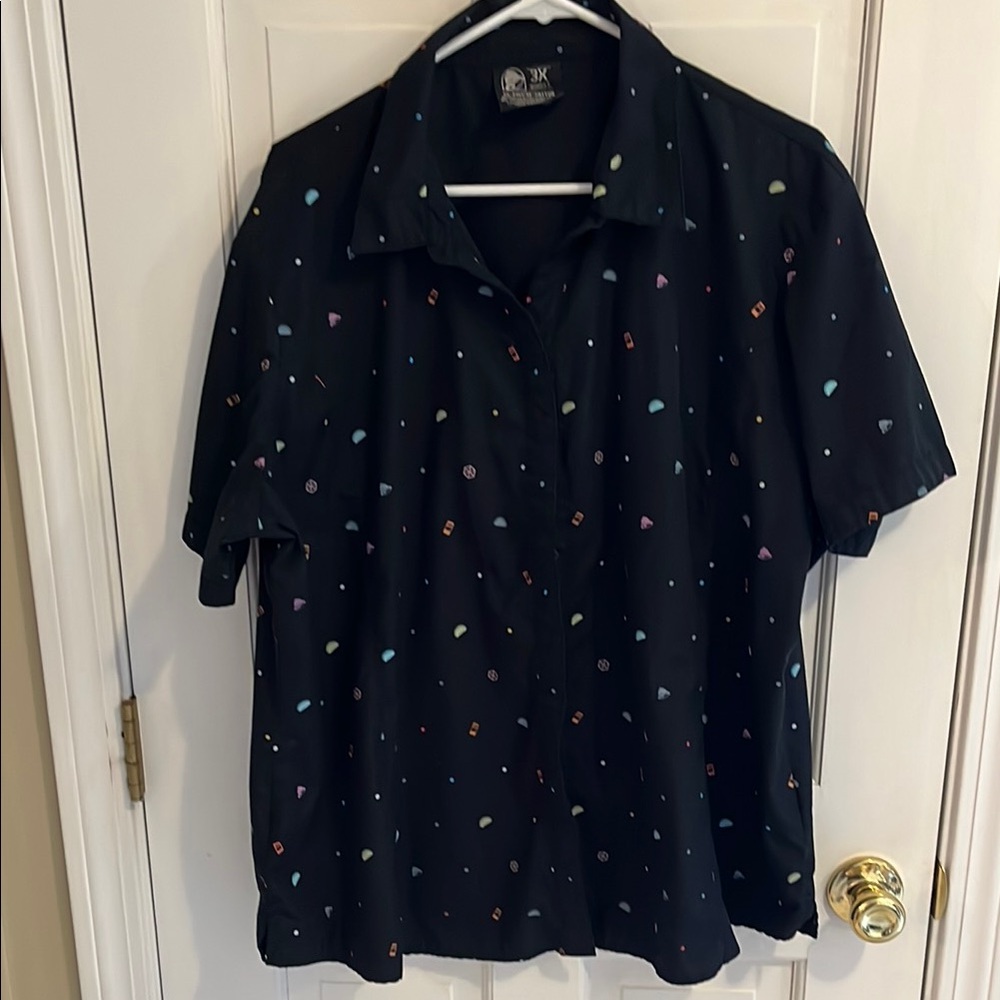 Taco Bell employee Black Short Sleeve Shirt womens size 3x in excellent comdruon
